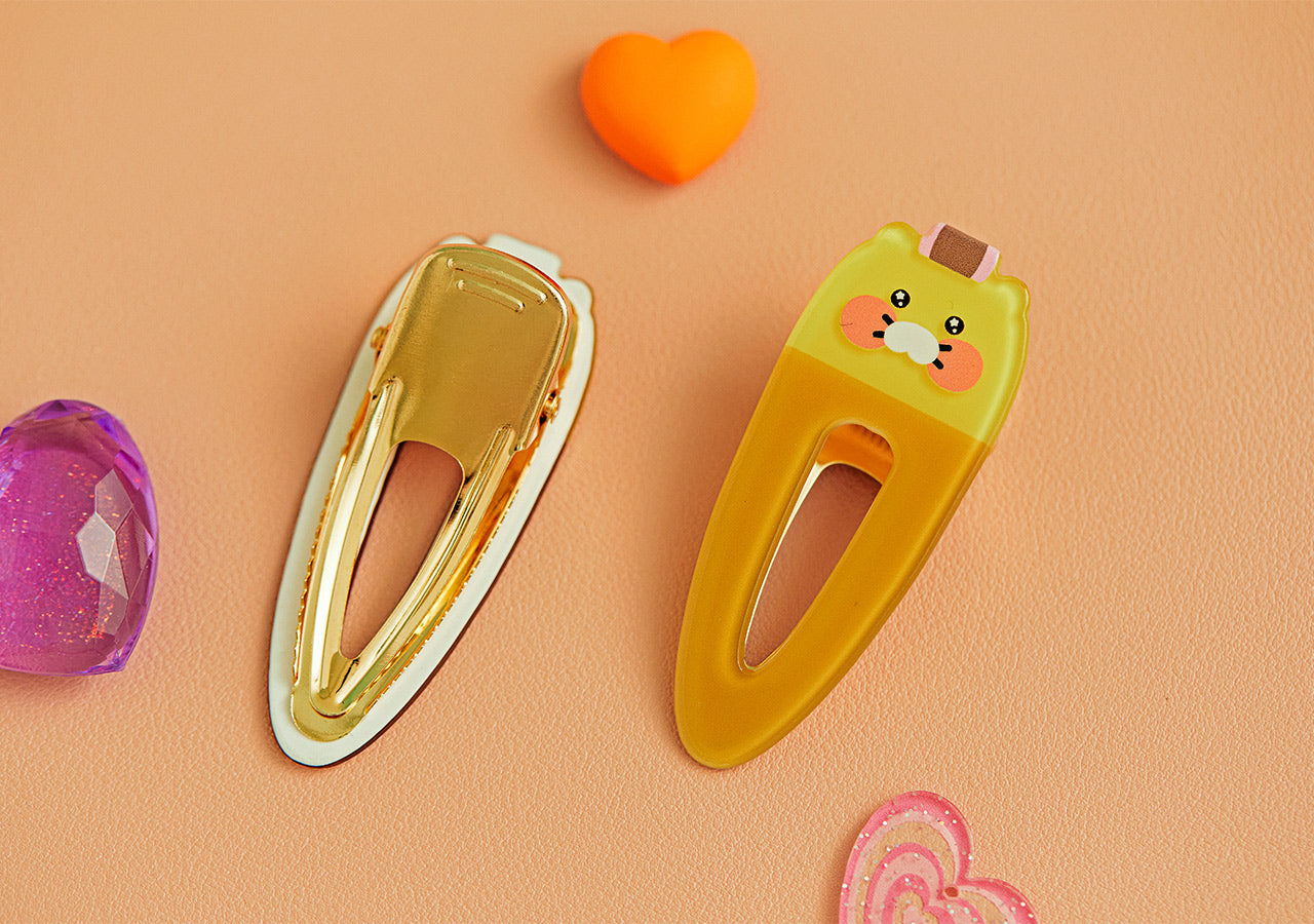 Epingle Cheveux 2P Set Chunsik - Authentic Kakao Friends from Korea | Koolseoul