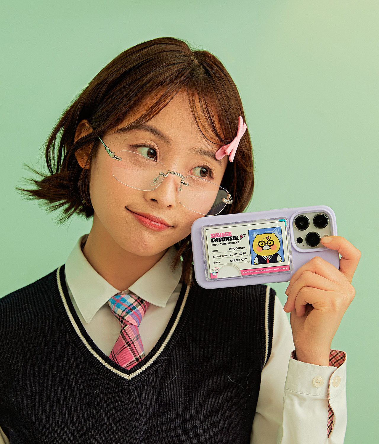 Card Chunsik Coque Telephone - Korean kawaii Kakao Friends | Koolseoul