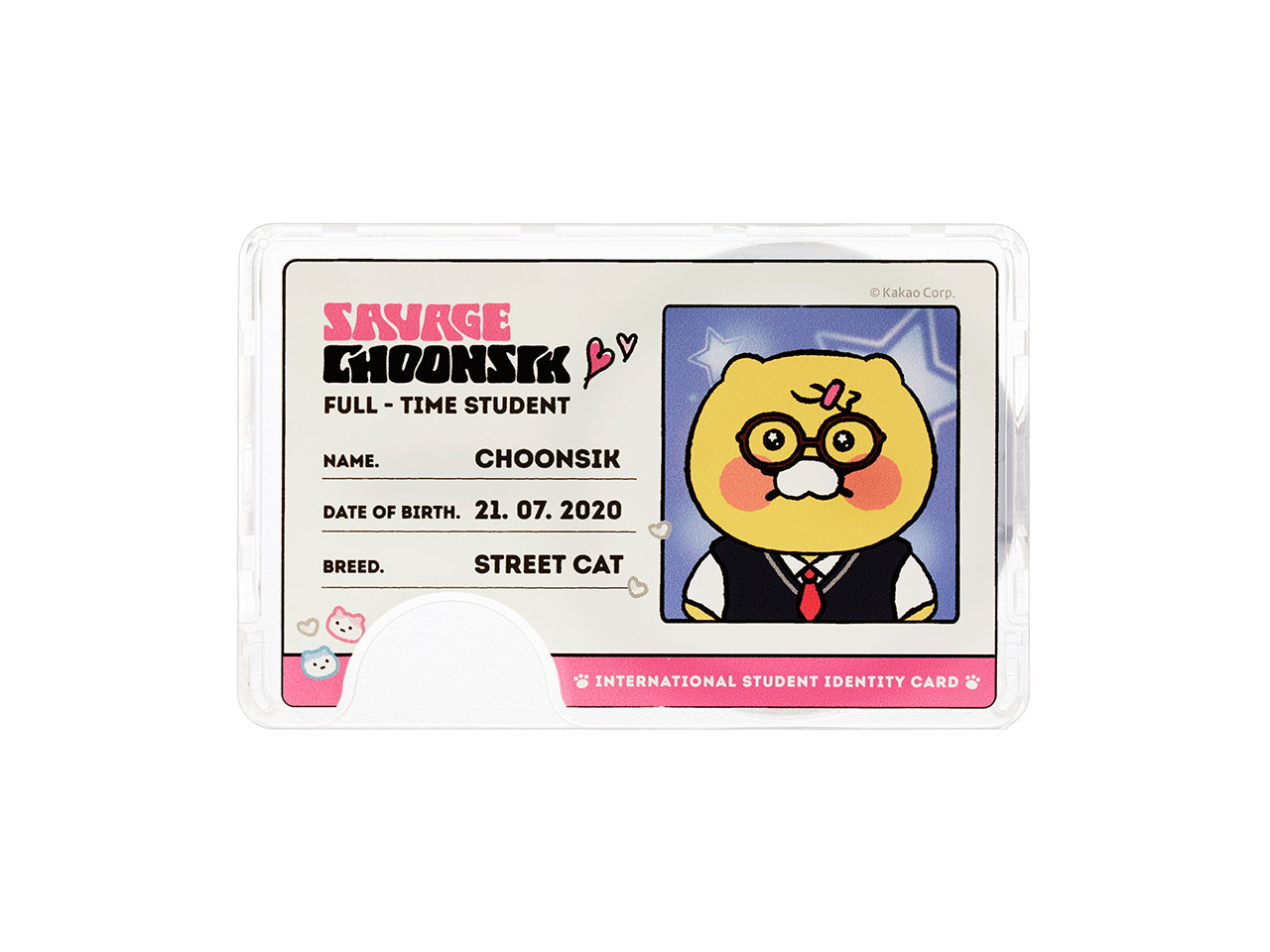 Card Chunsik Coque Telephone - Official Kakao Friends merchandise | Koolseoul