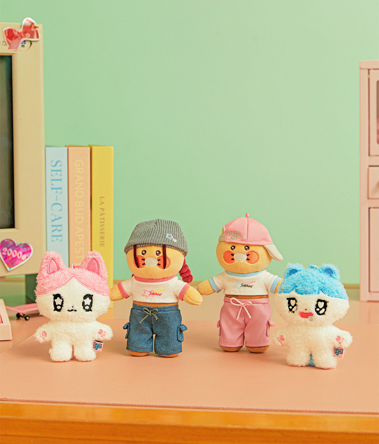 Kakao Friends Chunsik Beanie Keyring