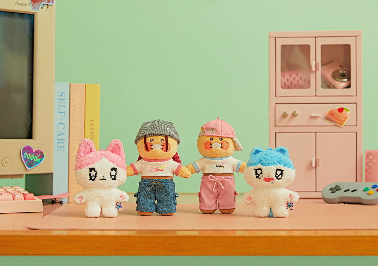 Kakao Friends Chunsik Beanie Keyring