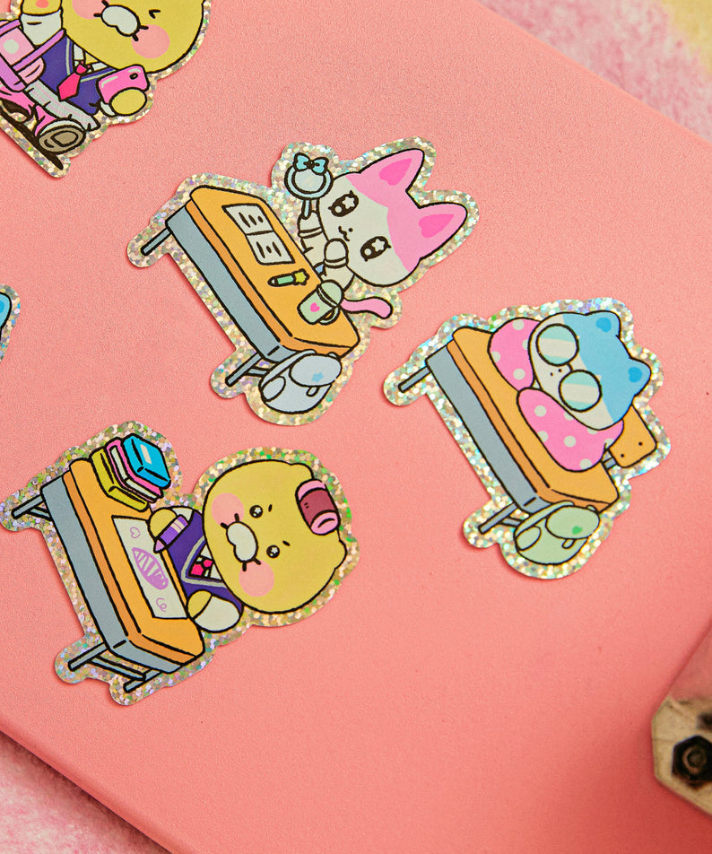Sticker(Rose) Friends - Official Kakao Friends merchandise | Koolseoul
