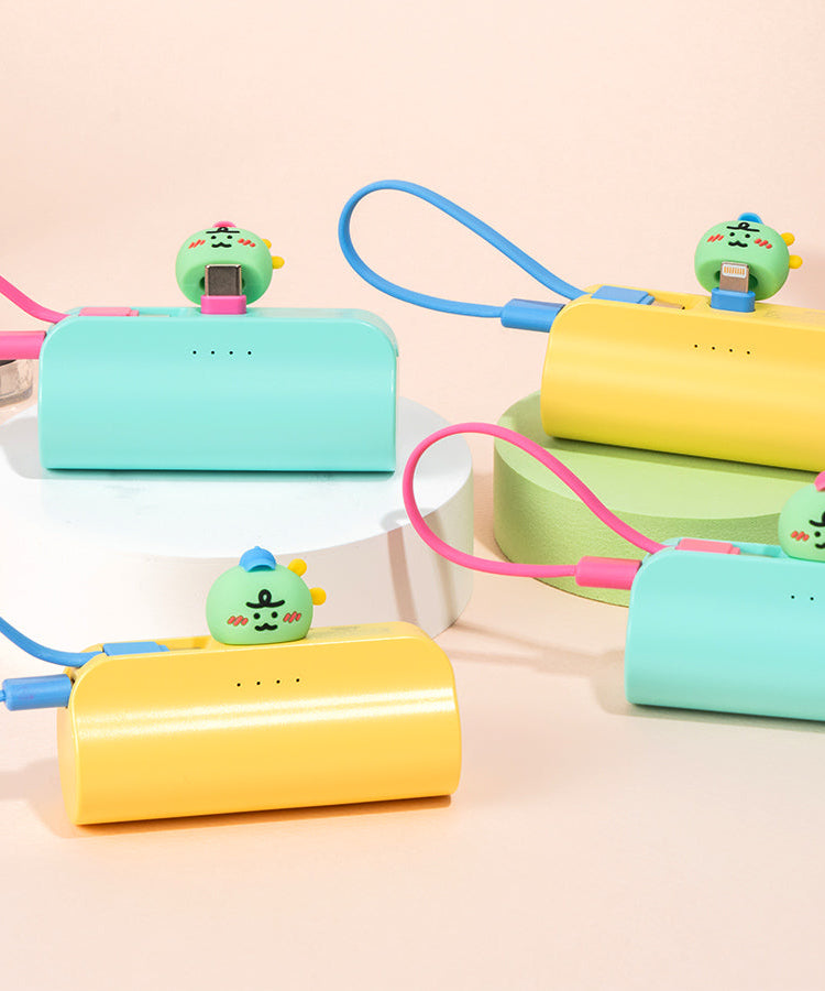 Cap Power Bank Jordy Mint - Official Kakao Friends merchandise | Koolseoul