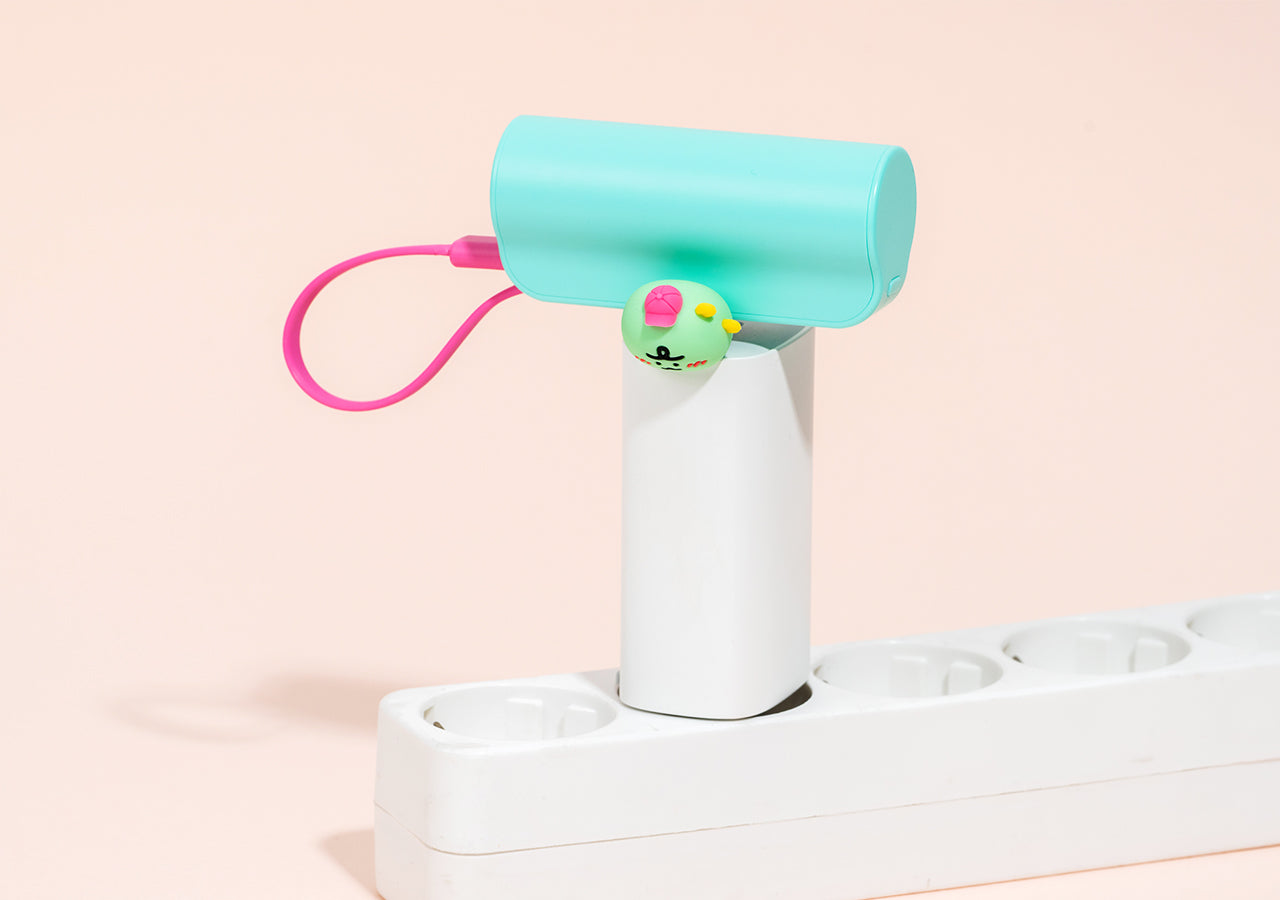 Cap Power Bank Jordy Mint - Official Kakao Friends merchandise | Koolseoul