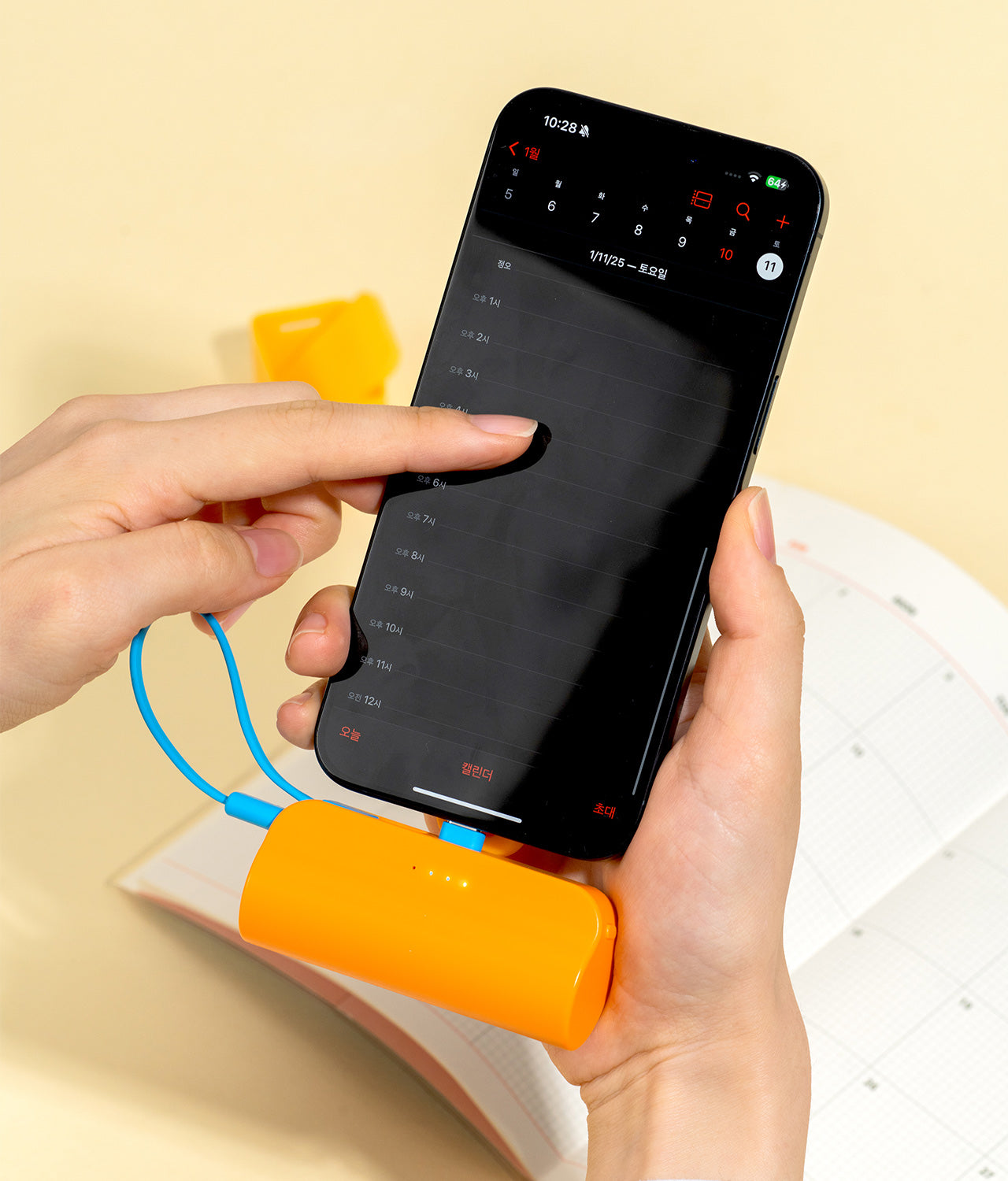 Cap Power Bank Chunsik - Official Kakao Friends merchandise | Koolseoul