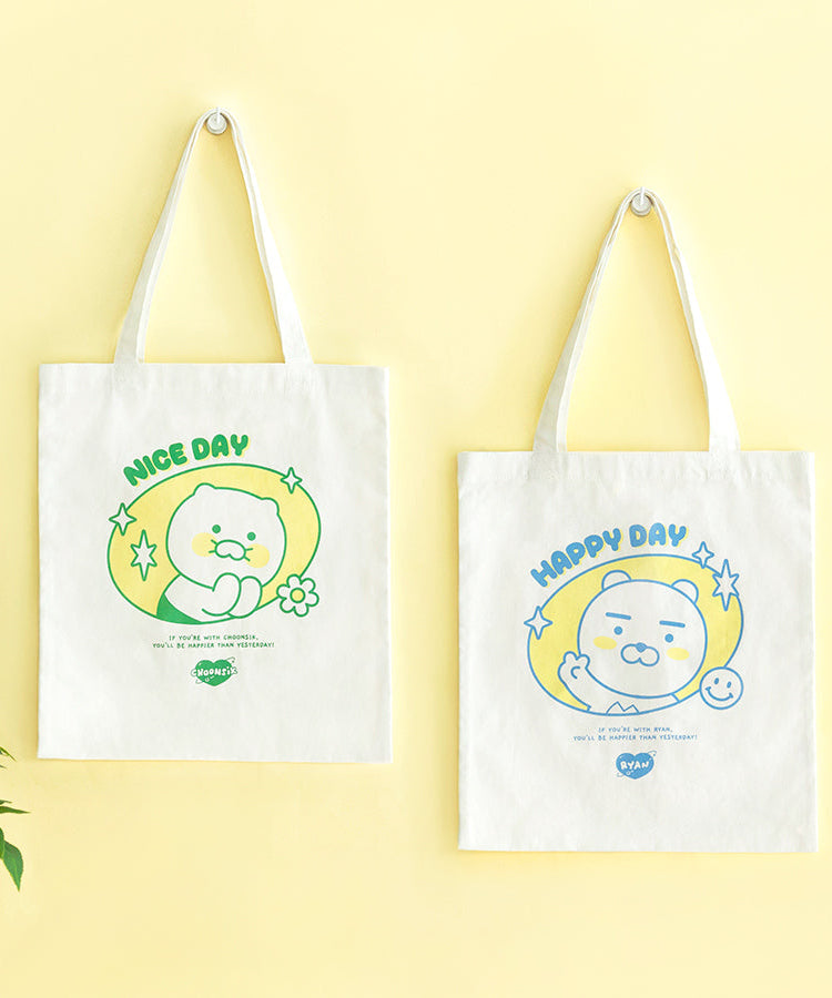 Eco Bag Ryan - Authentic Kakao Friends from Korea | Koolseoul