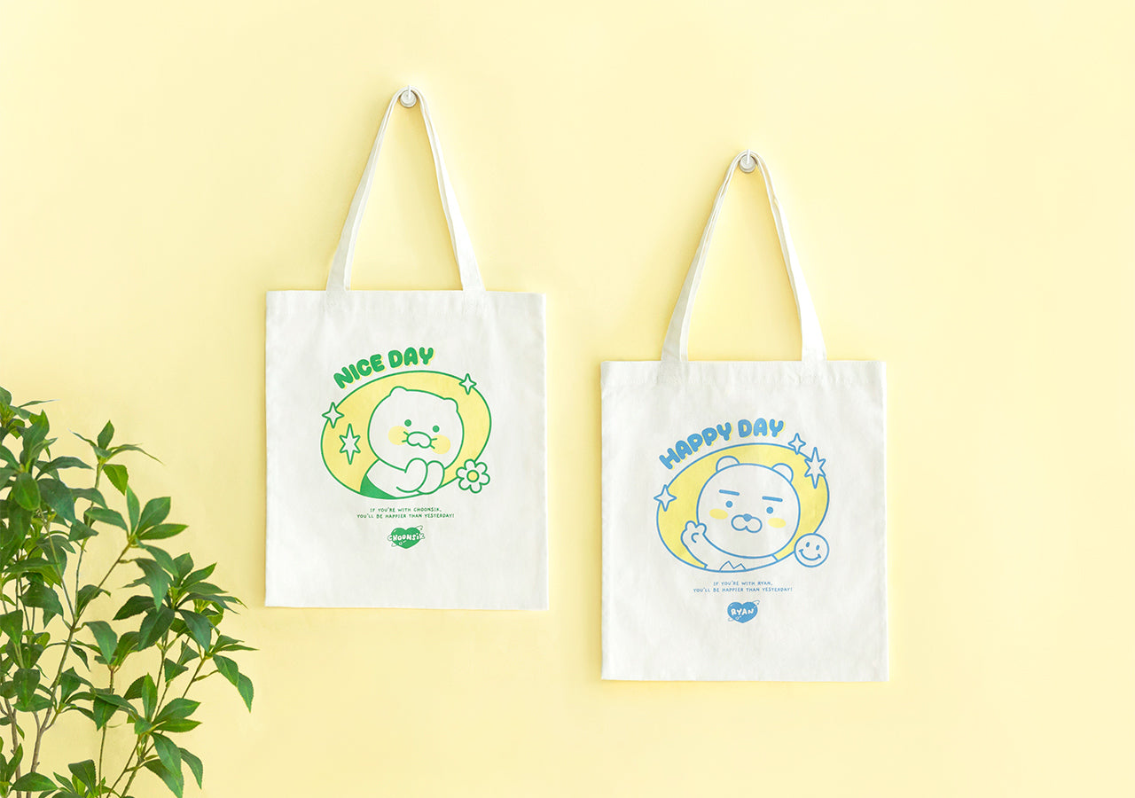 Eco Bag Ryan - Authentic Kakao Friends from Korea | Koolseoul