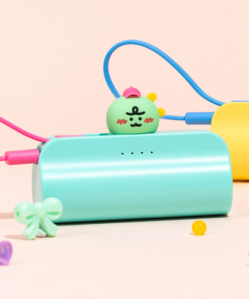 Cap Power Bank Jordy Mint - Authentic Kakao Friends from Korea | Koolseoul