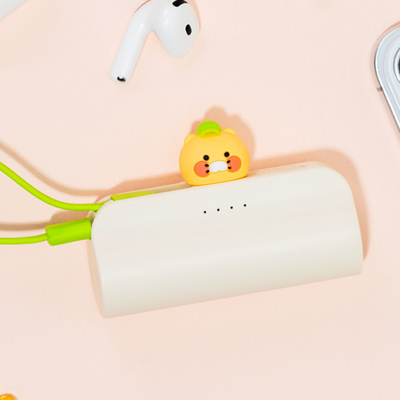 Cap Power Bank Chunsik - Authentic Kakao Friends from Korea | Koolseoul