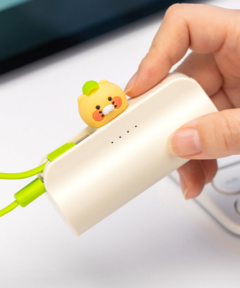 Cap Power Bank Chunsik - Authentic Kakao Friends from Korea | Koolseoul