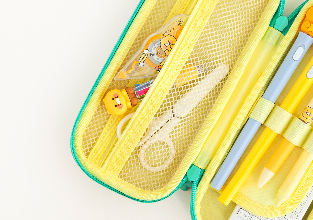 EVA Pencil Case Chunsik Stationery - Authentic Kakao Friends from Korea | Koolseoul