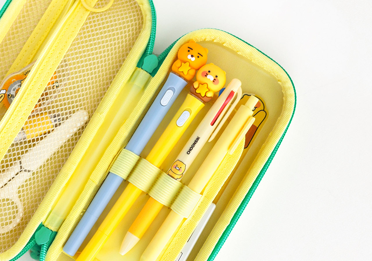 EVA Pencil Case Chunsik Stationery - Korean kawaii Kakao Friends | Koolseoul