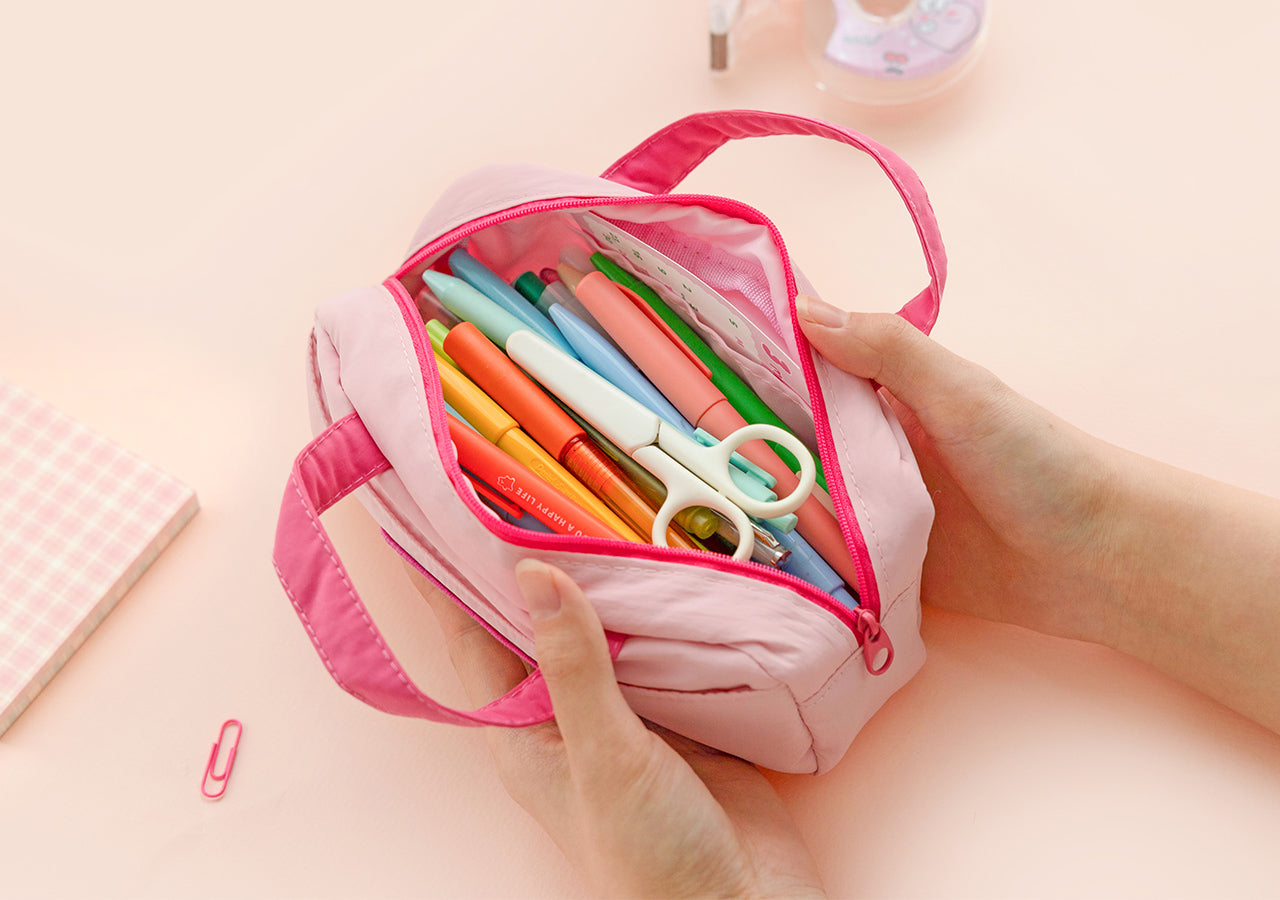 Pencil Case Apeach Stationery - Authentic Kakao Friends from Korea | Koolseoul