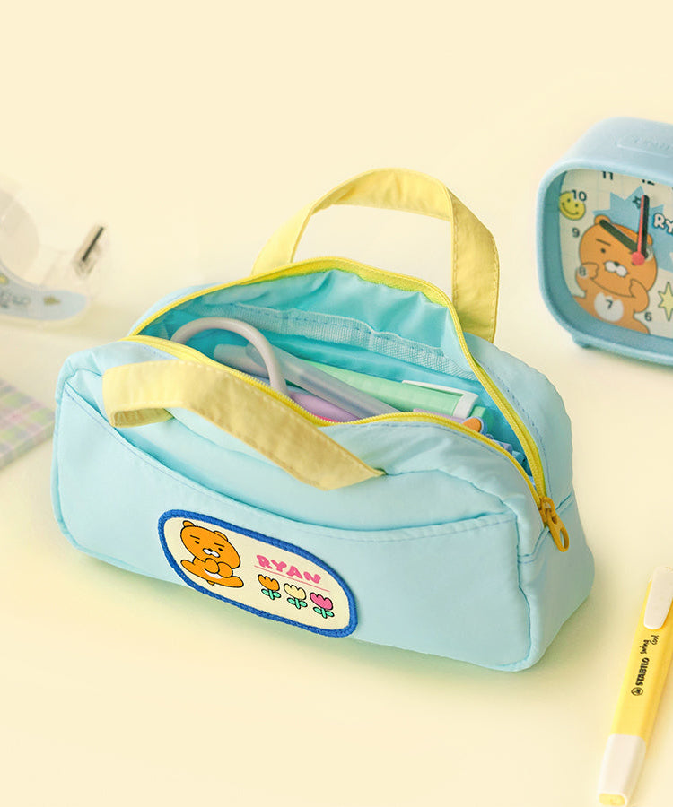 Pencil Case Apeach Stationery - Authentic Kakao Friends from Korea | Koolseoul