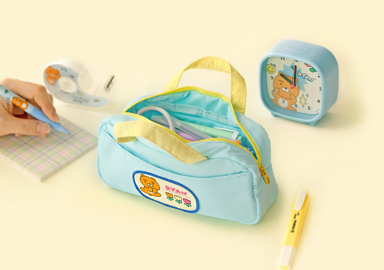 Pencil Case Apeach Stationery - Authentic Kakao Friends from Korea | Koolseoul