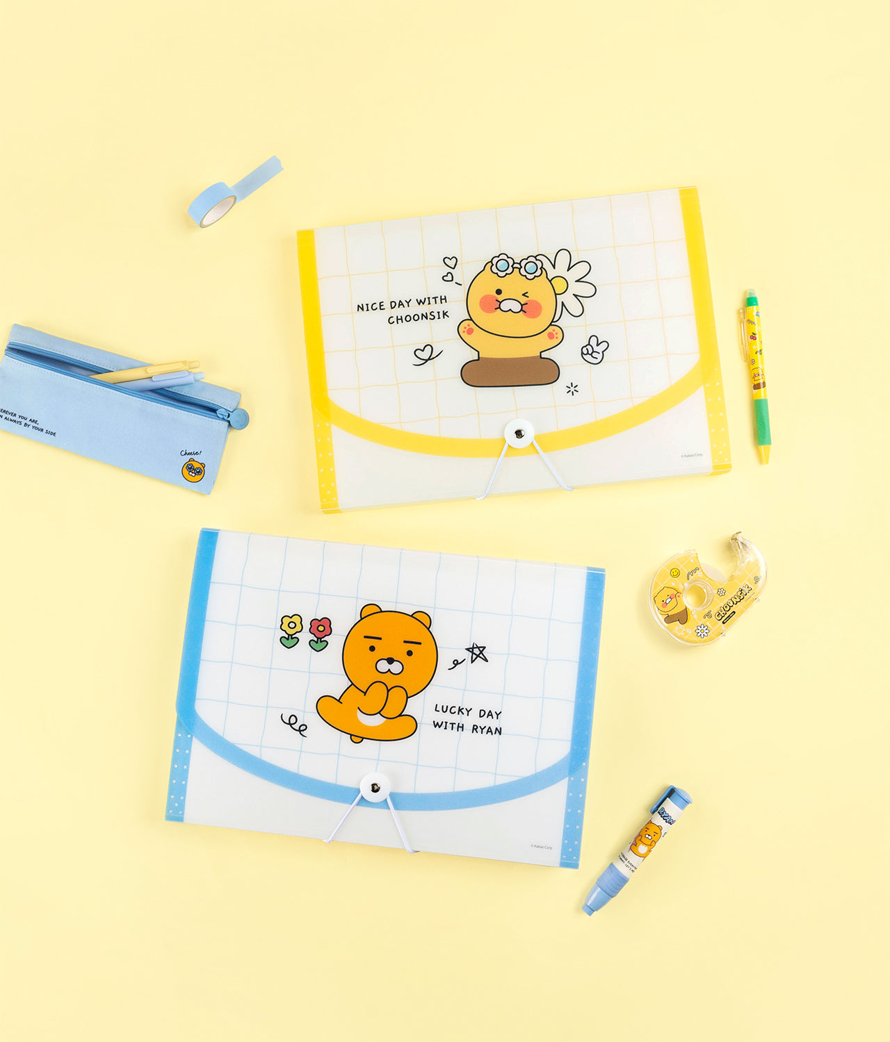 12 Chunsik Stationery - Authentic Kakao Friends from Korea | Koolseoul