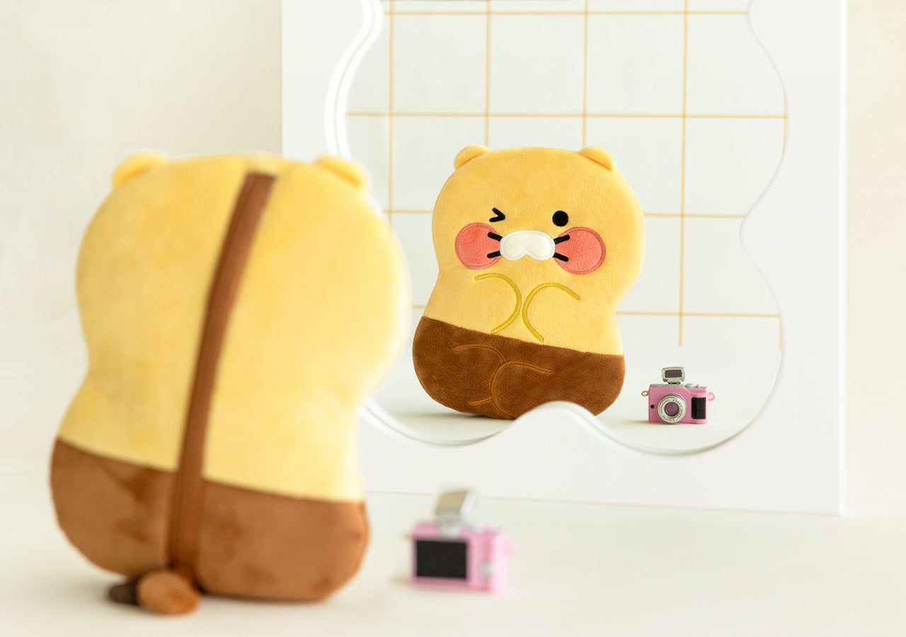 Chunsik Flat Pouch - Authentic Kakao Friends from Korea | Koolseoul