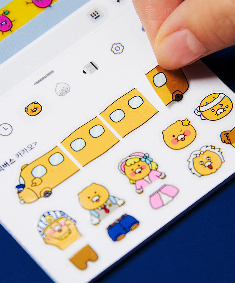 Mini Sticker Chunsik - Authentic Kakao Friends from Korea | Koolseoul