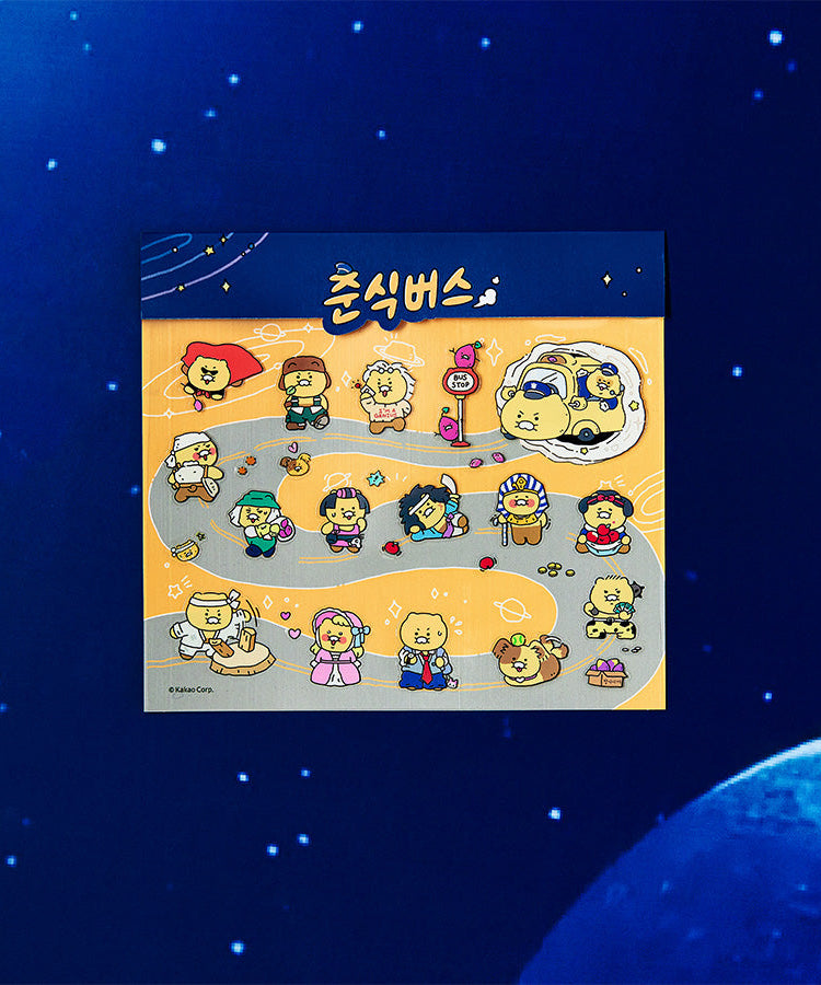 Clear Sticker Chunsik - Authentic Kakao Friends from Korea | Koolseoul