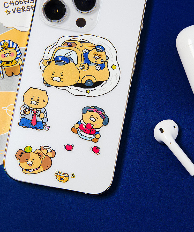 Clear Sticker Chunsik - Official Kakao Friends merchandise | Koolseoul