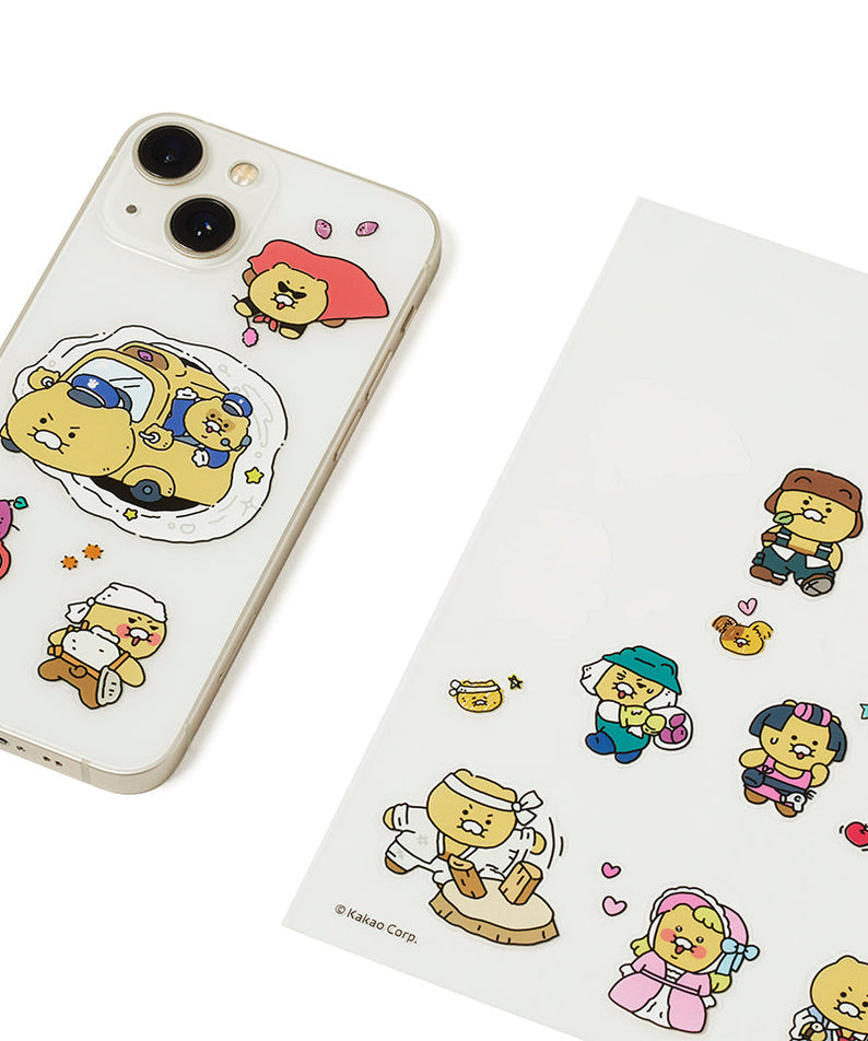 Clear Sticker Chunsik - Official Kakao Friends merchandise | Koolseoul