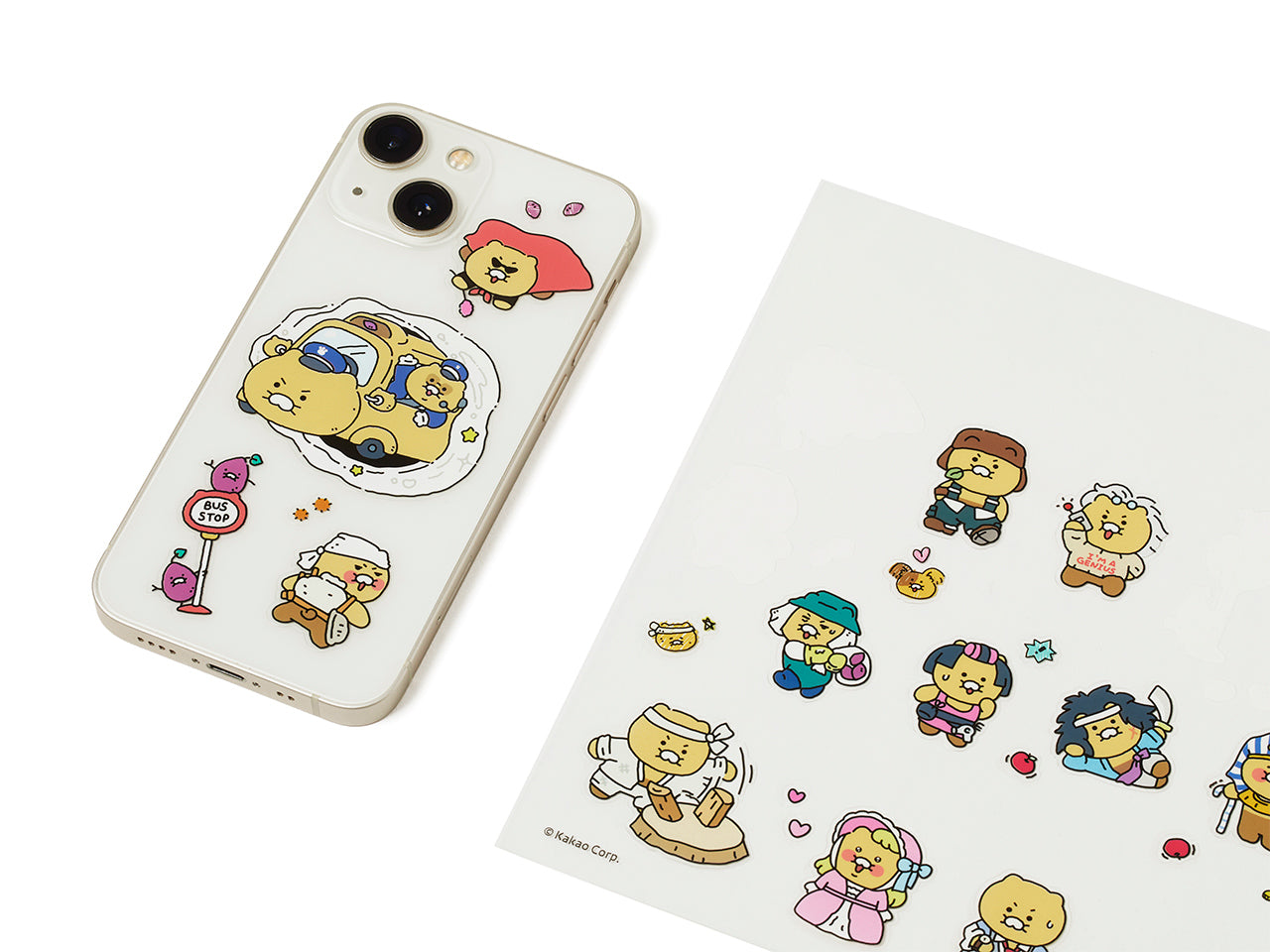 Clear Sticker Chunsik - Official Kakao Friends merchandise | Koolseoul