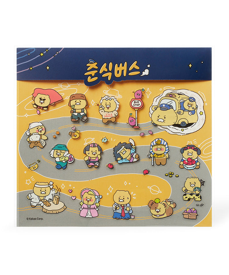 Clear Sticker Chunsik - Korean kawaii Kakao Friends | Koolseoul