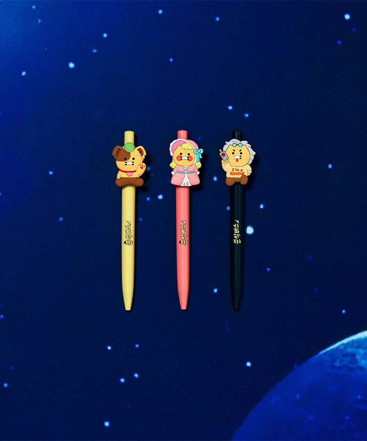 Set(3P) Chunsik Pen - Authentic Kakao Friends from Korea | Koolseoul