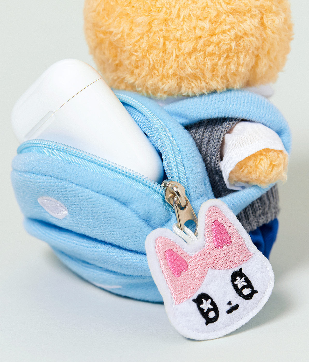 MiniPochettePorte-cles Chunsik Mini Plush - Authentic Kakao Friends from Korea | Koolseoul