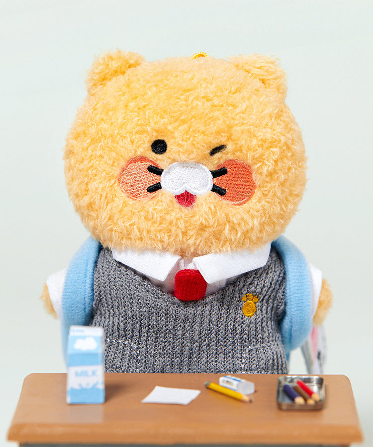 MiniPochettePorte-cles Chunsik Mini Plush - Authentic Kakao Friends from Korea | Koolseoul