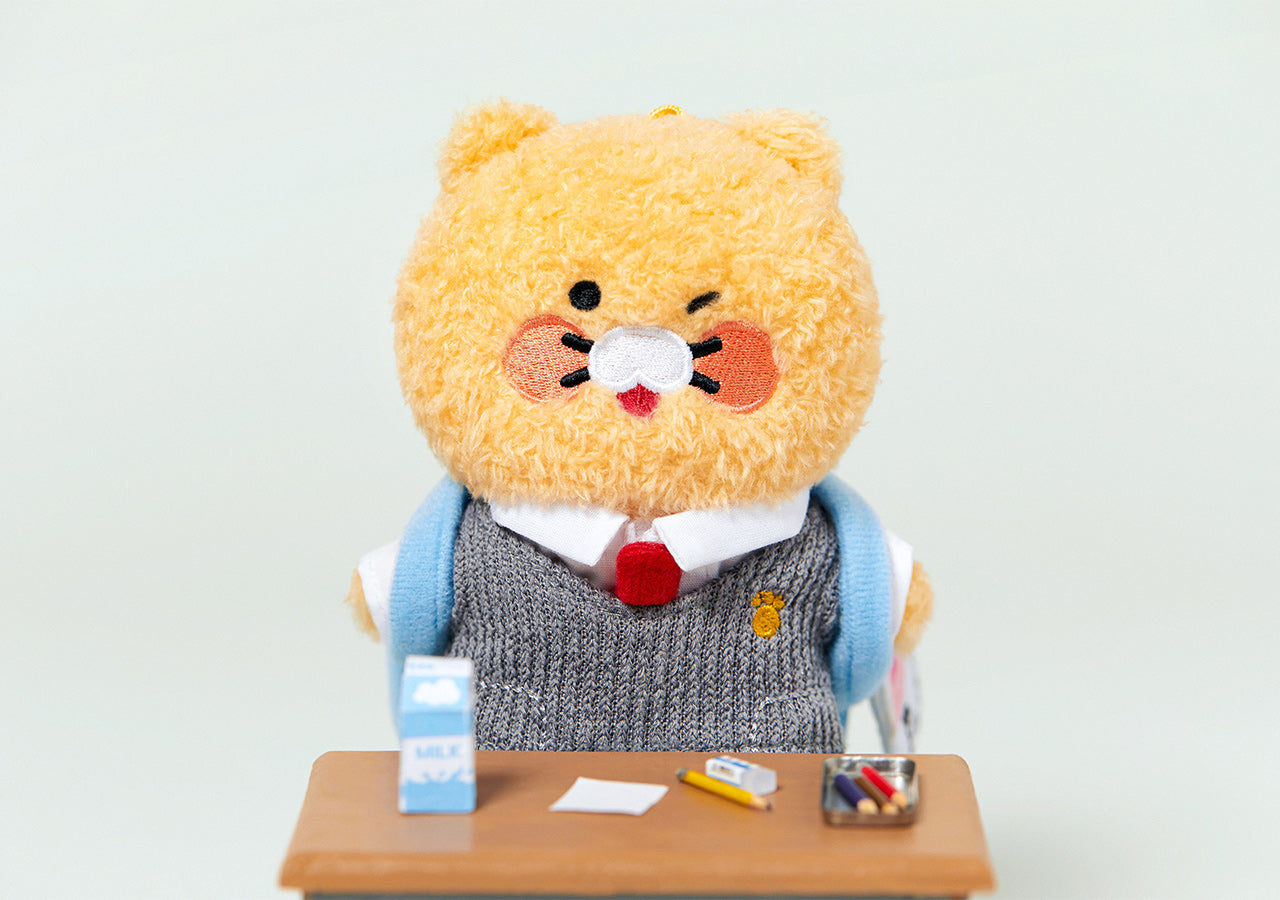MiniPochettePorte-cles Chunsik Mini Plush - Authentic Kakao Friends from Korea | Koolseoul