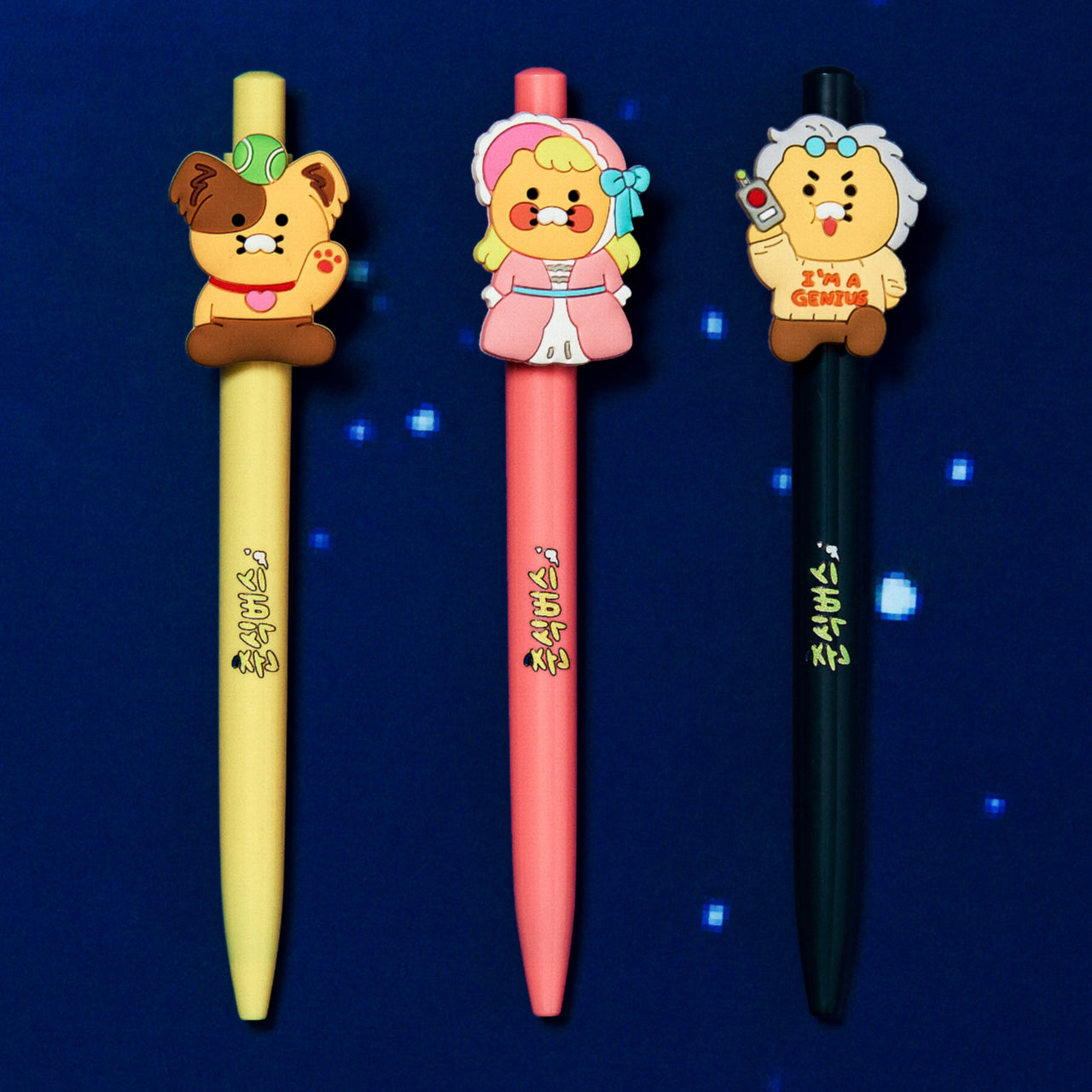 Set(3P) Chunsik Pen - Official Kakao Friends merchandise | Koolseoul
