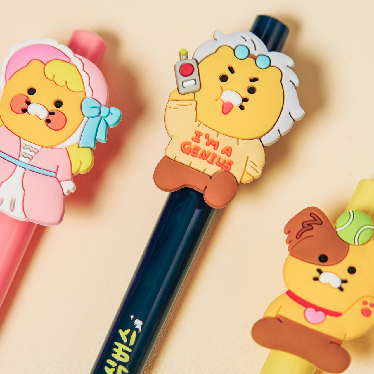 Set(3P) Chunsik Pen - Authentic Kakao Friends from Korea | Koolseoul