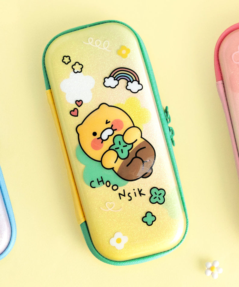 EVA Pencil Case Chunsik Stationery - Authentic Kakao Friends from Korea | Koolseoul