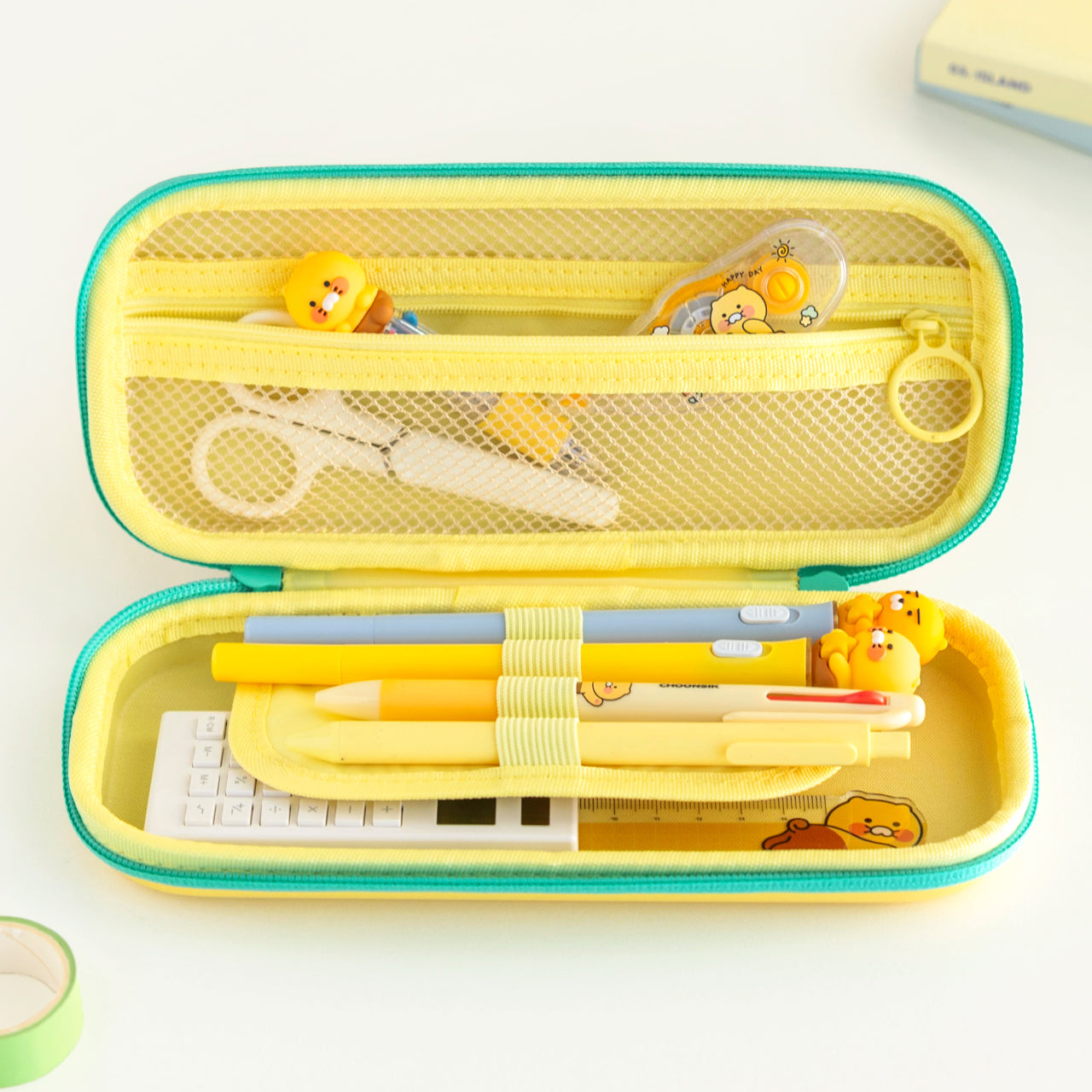 EVA Pencil Case Chunsik Stationery - Korean kawaii Kakao Friends | Koolseoul