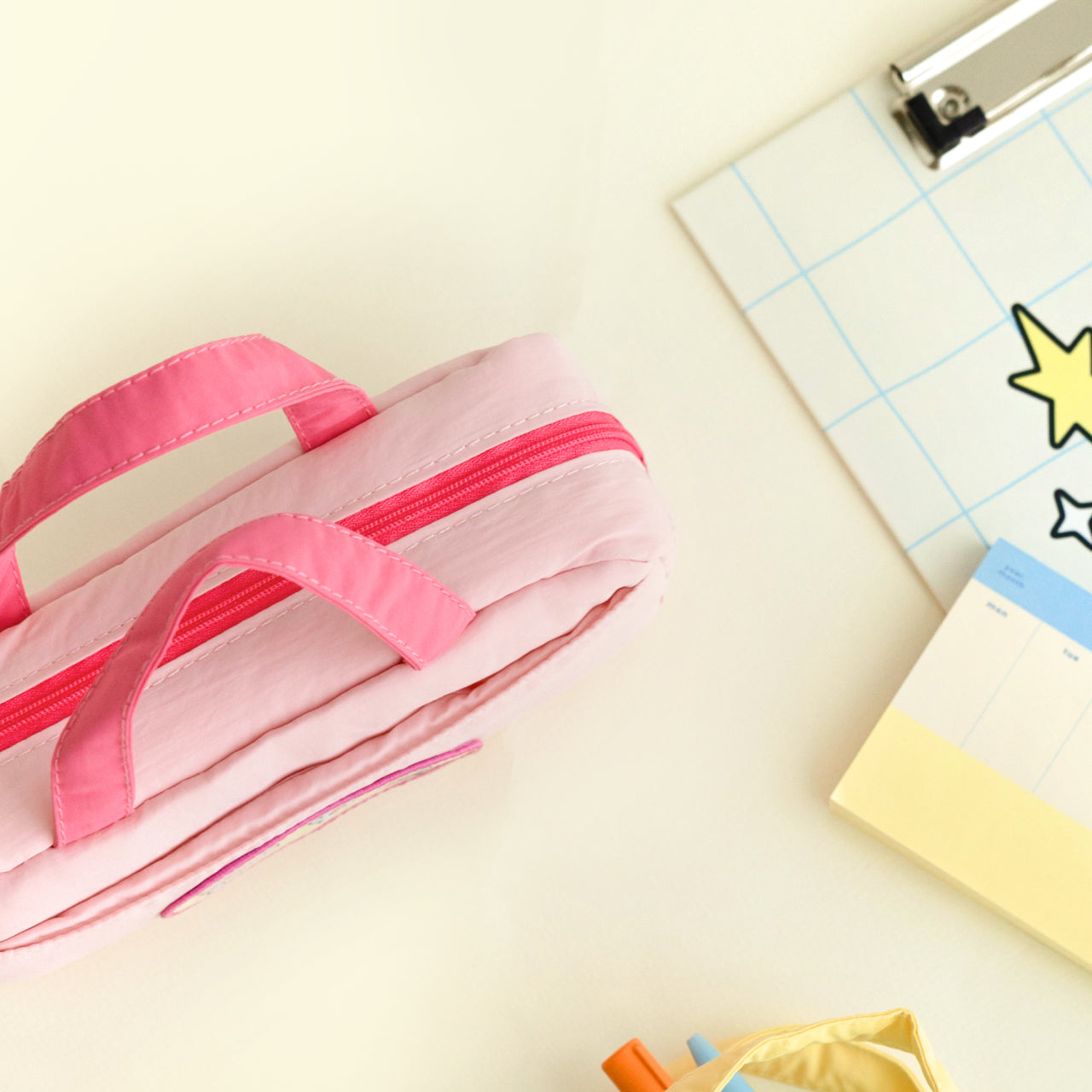 Pencil Case Apeach Stationery - Official Kakao Friends merchandise | Koolseoul