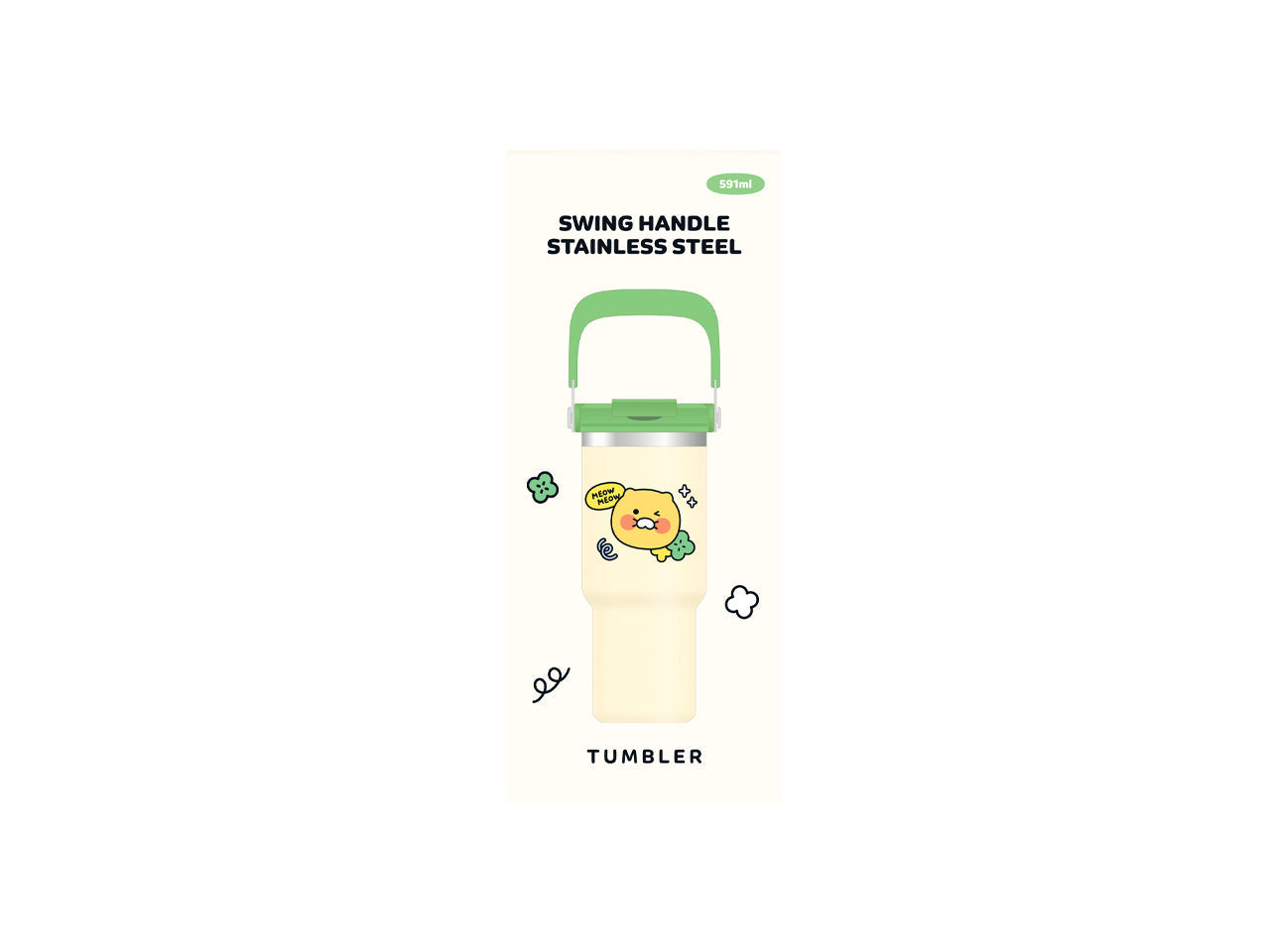 Chunsik Tumbler 591ml - Official Kakao Friends merchandise | Koolseoul