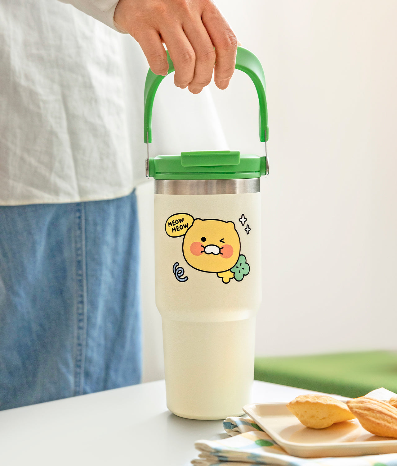 Chunsik Tumbler 591ml - Official Kakao Friends merchandise | Koolseoul