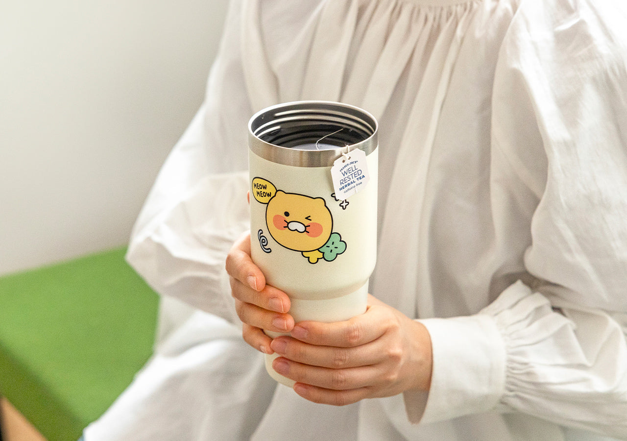 Chunsik Tumbler 591ml - Official Kakao Friends merchandise | Koolseoul