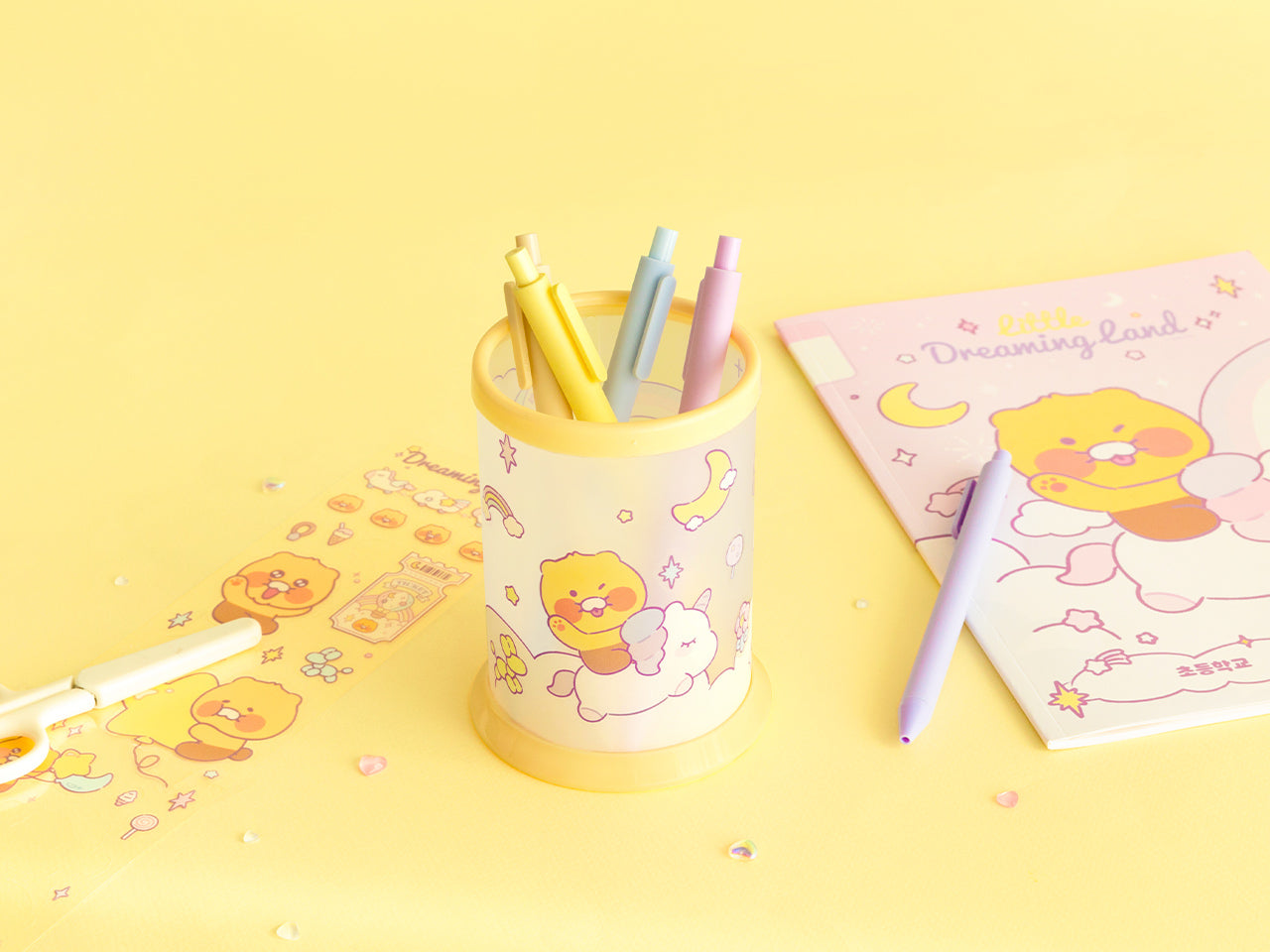 DIY Little Apeach Desk Accessory - Korean kawaii Kakao Friends | Koolseoul