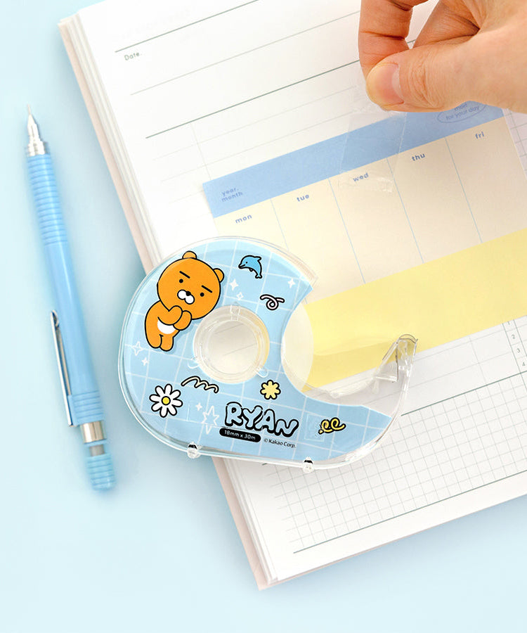 Clear Ruban Adhesif Ryan Sticker - Official Kakao Friends merchandise | Koolseoul