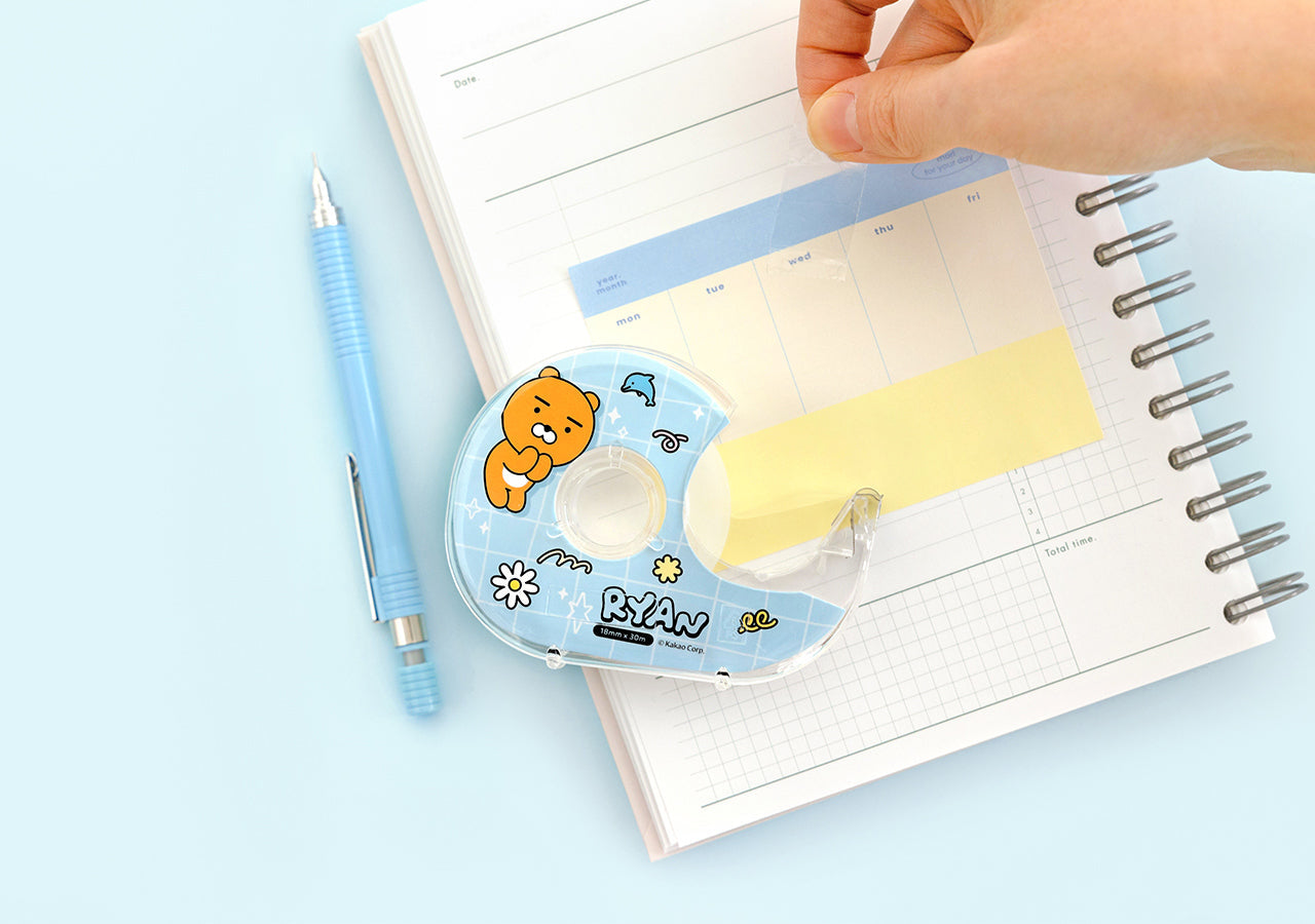 Clear Ruban Adhesif Ryan Sticker - Official Kakao Friends merchandise | Koolseoul