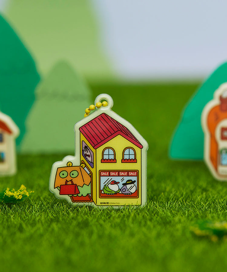 Keychain(9 1) - Authentic Kakao Friends from Korea | Koolseoul