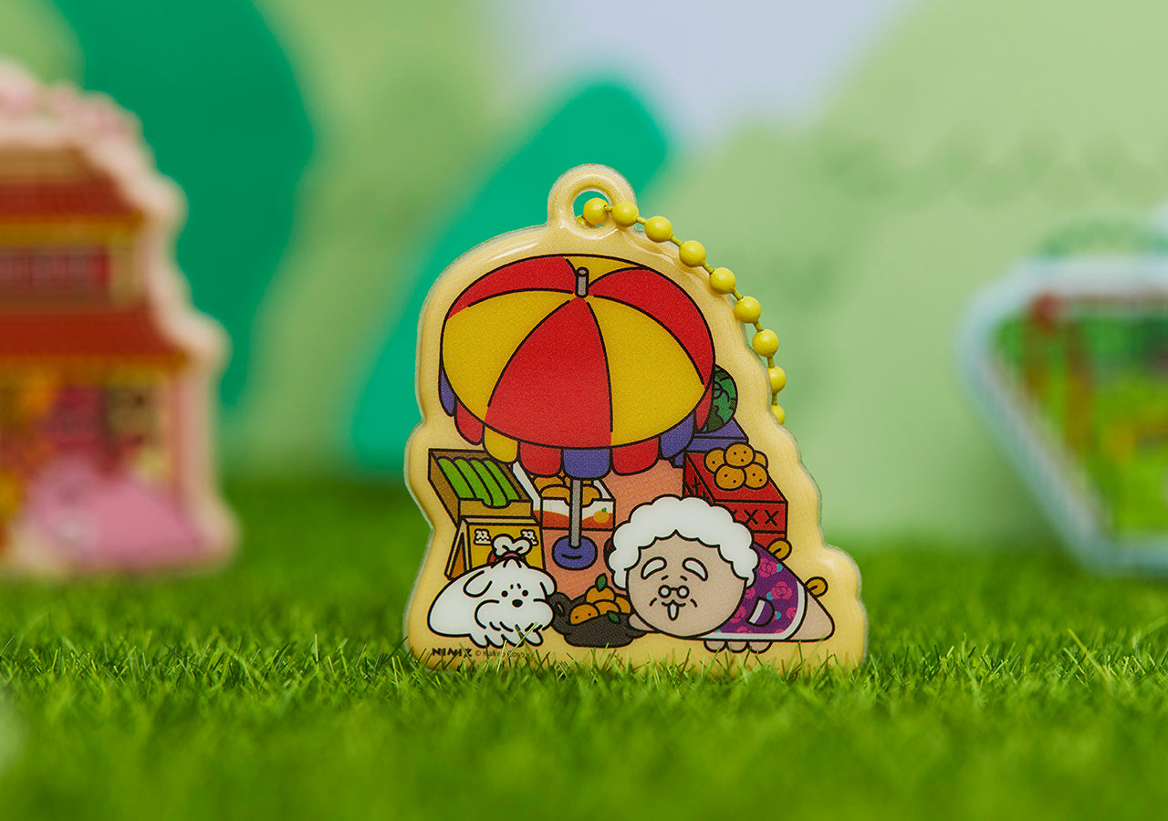 Keychain(9 1) - Authentic Kakao Friends from Korea | Koolseoul