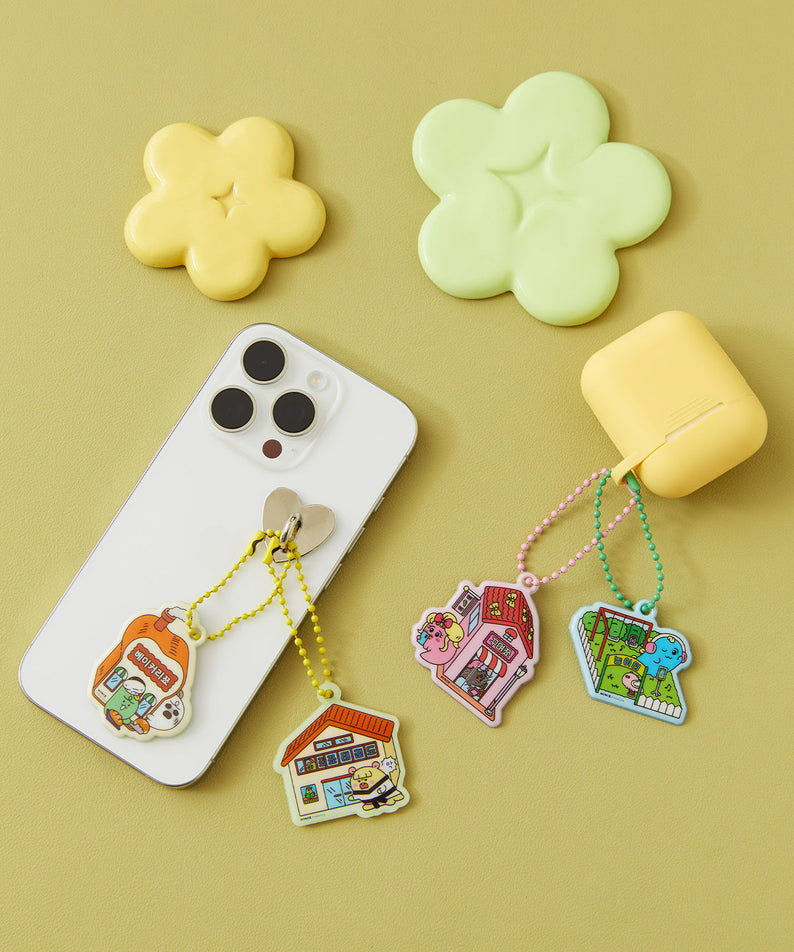 Keychain(9 1) - Official Kakao Friends merchandise | Koolseoul