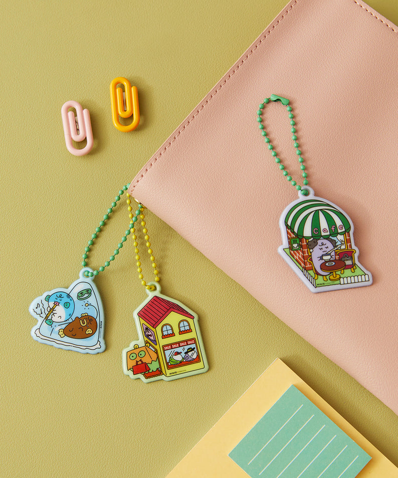 Keychain(9 1) - Authentic Kakao Friends from Korea | Koolseoul