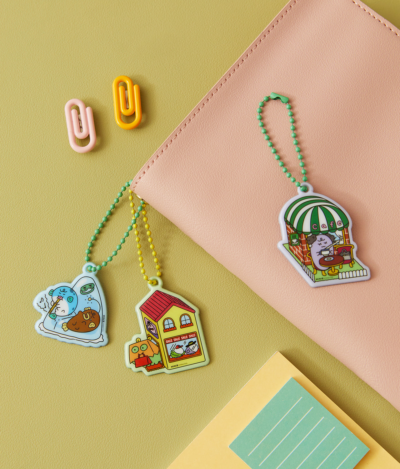 Keychain(9 1) - Authentic Kakao Friends from Korea | Koolseoul