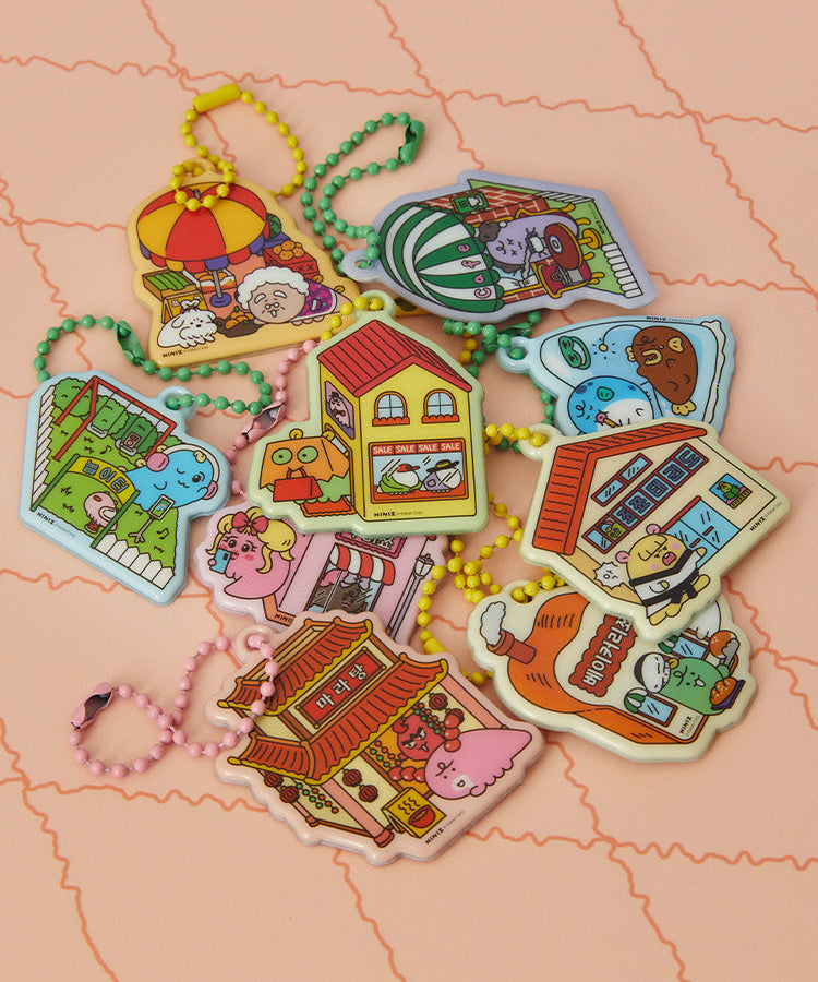 Keychain(9 1) - Official Kakao Friends merchandise | Koolseoul
