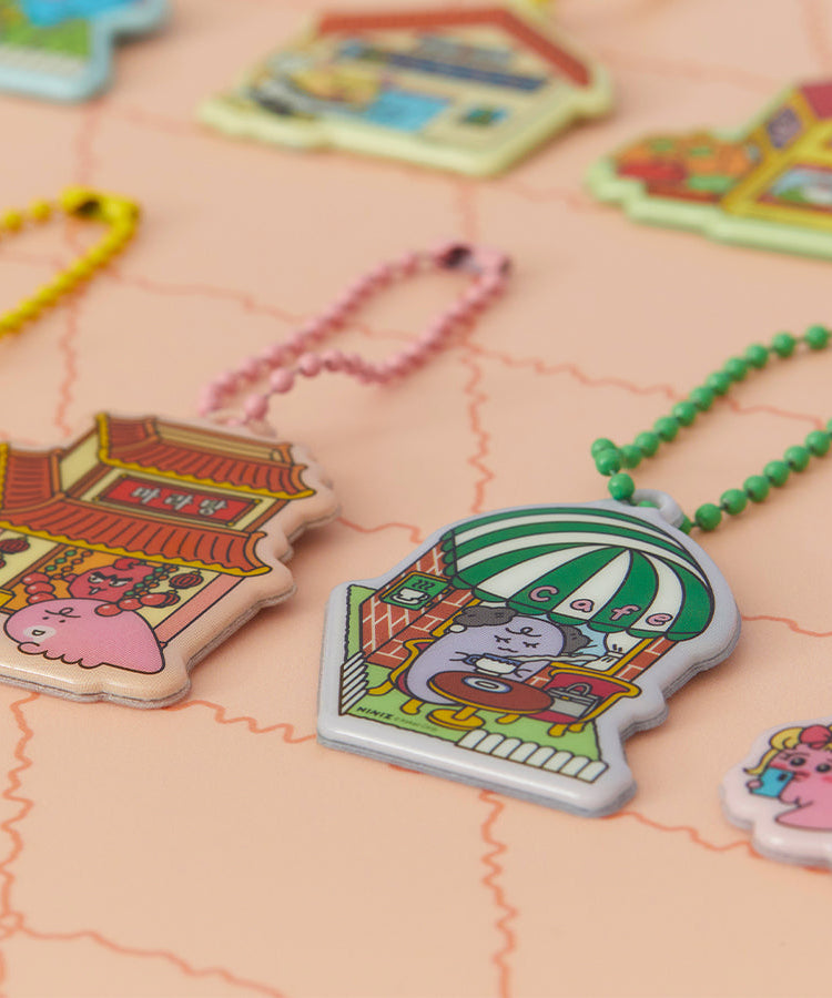 Keychain(9 1) - Official Kakao Friends merchandise | Koolseoul