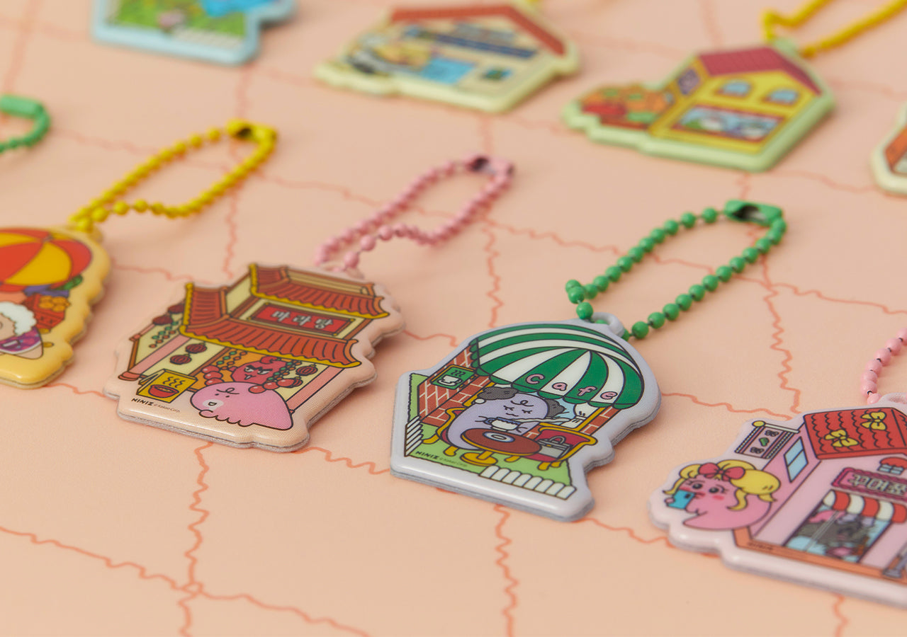 Keychain(9 1) - Official Kakao Friends merchandise | Koolseoul